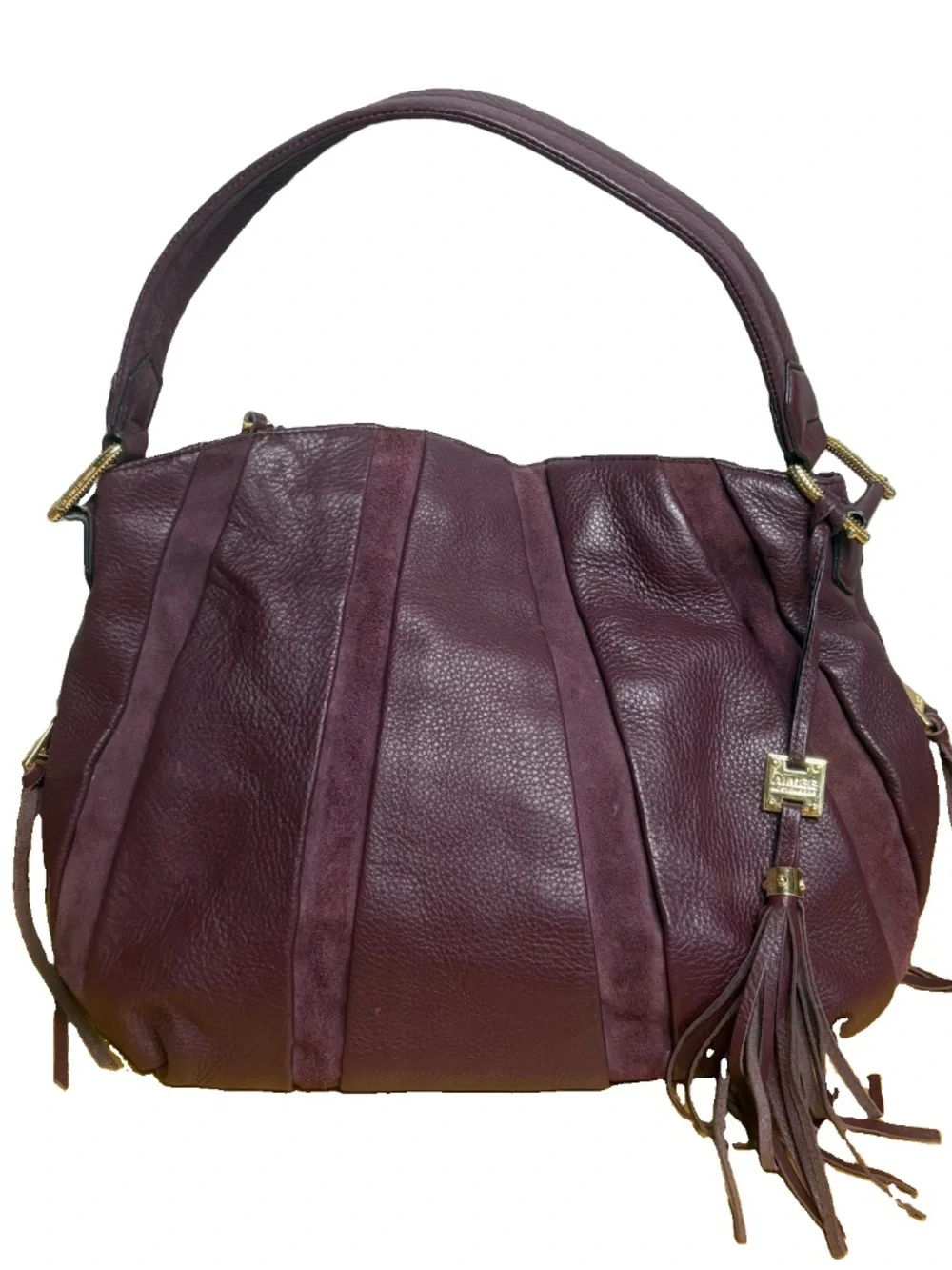Aimee Kestenberg Burgundy Tuscany Hobo Bag